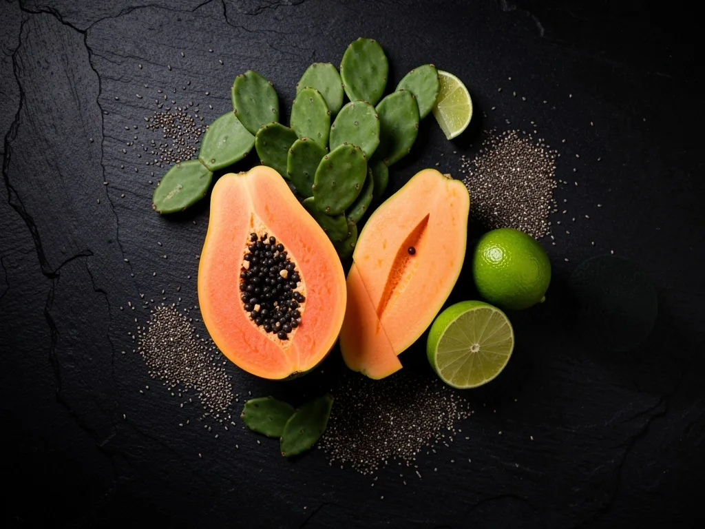 Alimentos de temporada mexicana